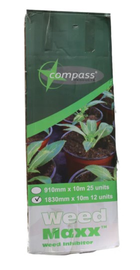 WEEDMAT WEEDMAXX PREPACK 85GSM [Size:1830mm x 10m]