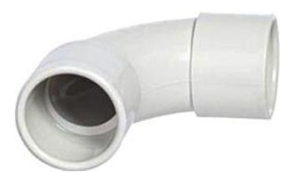 ELBOW CONDUIT PVC GREY 25MM