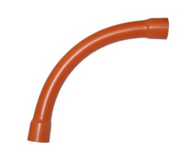 CONDUIT SWEEPING BEND 90DEG HD ORANGE [Size:20mm]