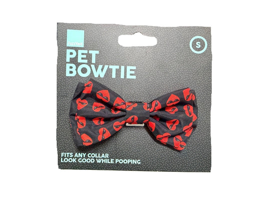 PET BOW TIE 'HEART BREAKER' [Size:Small]