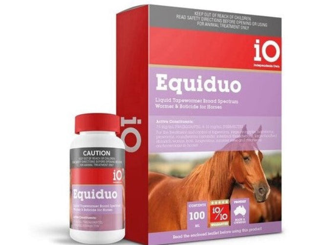 IO EQUIDUO LIQUID FOR HORSES 250ML