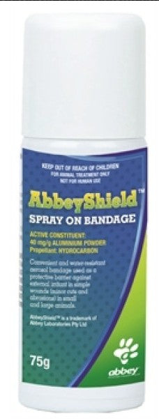 ABBEYSHIELD SPRAY ON BANDAGE [Size:75 grm]