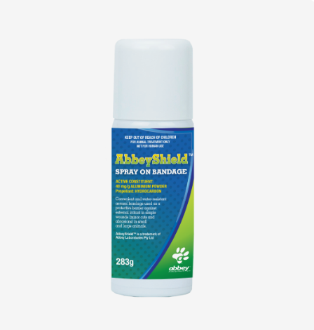 ABBEYSHIELD SPRAY ON BANDAGE