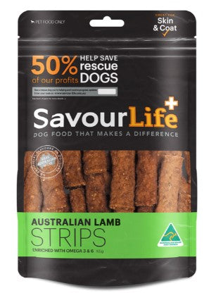 SAVOURLIFE LAMB STRIPS 165GM