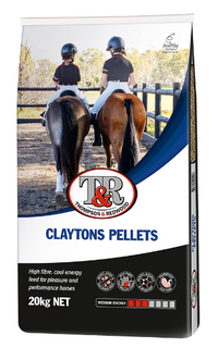 T&R CLAYTONS HORSE PELLETS 20KG