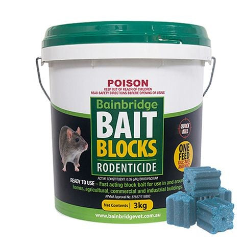 RODENT BAIT BLOCKS BAINBRIDGE