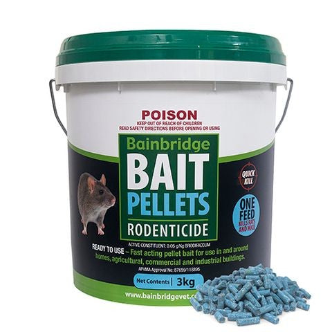 RODENT BAIT PELLETS BAINBRIDGE