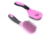 MANE & TAIL BRUSH [Clr:Grey/Pink]