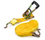 TRANSPORT RATCHET STRAPS [Width:50mm Lgth:9 Metres]