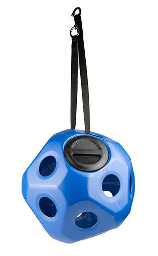 HORSE TOY SLOW FEED BALL LARGE [Clr:Blue]