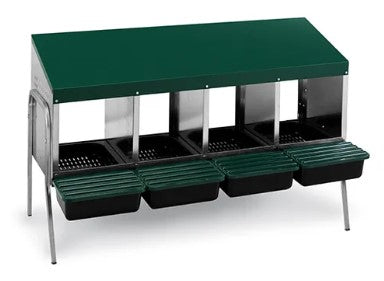 NESTING BOX 4 HOLE SINGLE ROW