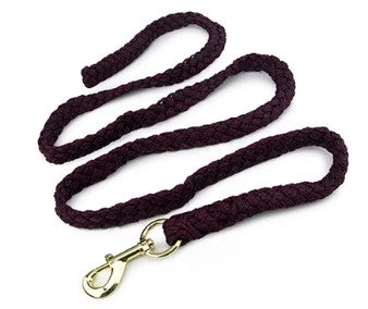 LEAD ROPE WITH BRASS SNAP 2MTR [Clr:Purple]