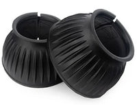 BELL BOOTS RIBBED DOUBLE VELCRO [Clr:Black Size:large]