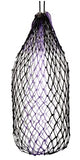 HAYNET SLOW FEEDER - DUAL COLOUR [Type:5cm Size:100cm Clr:Black / Purple]