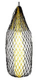 HAYNET SLOW FEEDER - DUAL COLOUR [Type:3.6cm Size:106cm Clr:Black / Yellow]