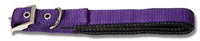 DOG COLLAR PADDED [Size:35cm Clr:Aqua]