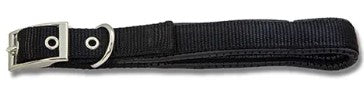 DOG COLLAR PADDED [Size:55cm Clr:Black]