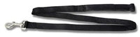 DOG LEAD WEBBING W/PADDED HANDLE [Clr:Black]