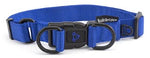 DOG COLLAR NYLON DOUBLE RING [Size:Large Clr:Grey]