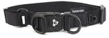 DOG COLLAR NYLON DOUBLE RING [Size:Medium Clr:Black]