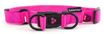 DOG COLLAR NYLON DOUBLE RING [Size:Medium Clr:Black]