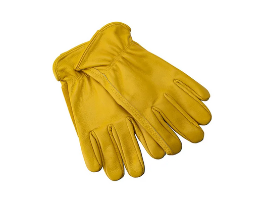 PREMIUM LEATHER GLOVES WITH PALM PROTECTION LARGE