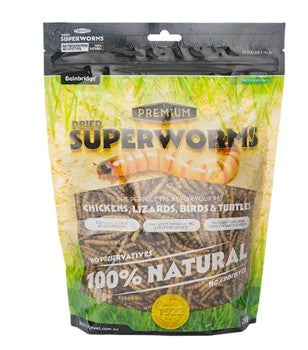 SUPERWORMS DRIED 250GM