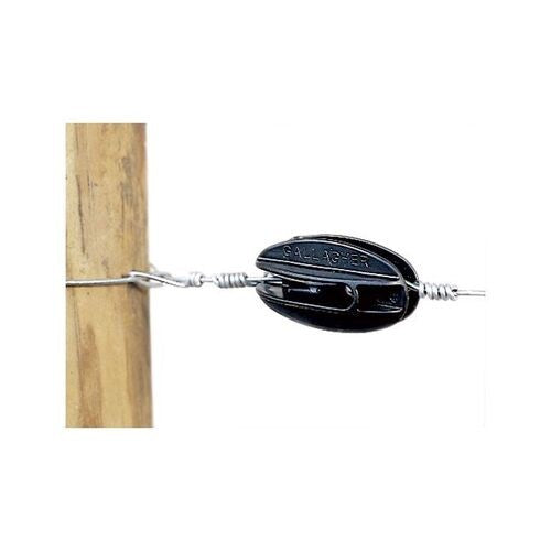INSULATOR END STRAIN BLACK GALLAGHER