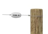 INSULATOR END STRAIN WHITE GALLAGHER