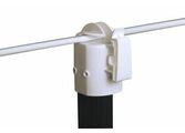 STEEL POST TOPPER INSULATOR WHITE GALLAGHER