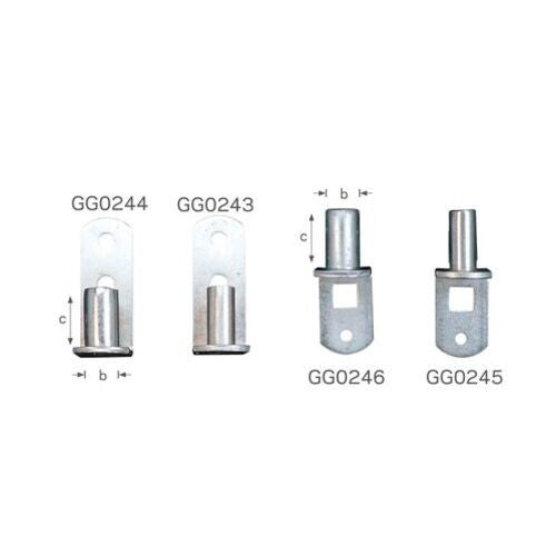 GUDGEON BRACKET GALLAGHER 20MM