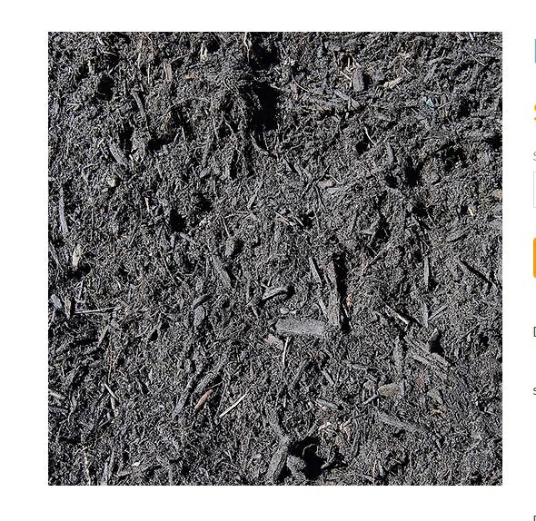 BLACK MULCH (PER SCOOP)