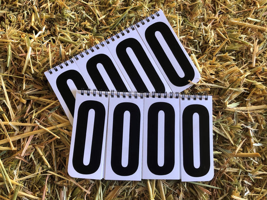 COMPETITION NUMBER SET 0-9999 (2 PACK)