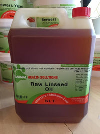 RAW LINSEED OIL [Size:5 litres]
