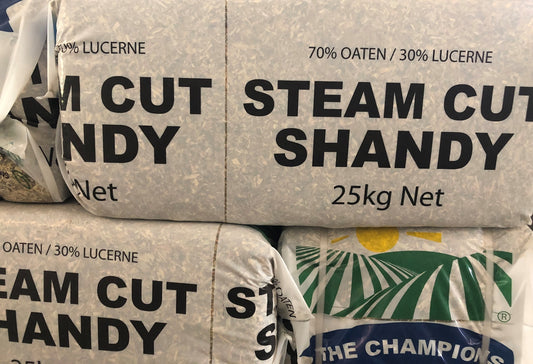 CHAFF SHANDY (PLASTIC WRAP) WESTERN HAY