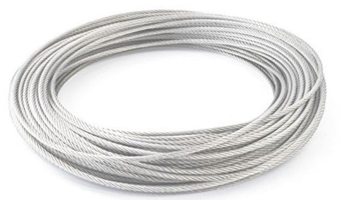 CABLE STAINLESS STEEL 316 (1/8") PER METRE