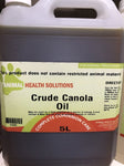 CANOLA OIL CRUDE 5LTR