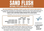 SAND FLUSH NATURAL PSYLLIUM HUSK PELLETS 1.5KG