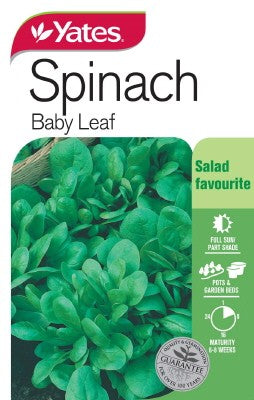 SEED - SPINACH BABY LEAF