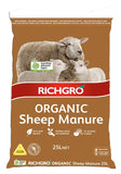 MANURE SHEEP ORGANIC RICHGRO 25LTR