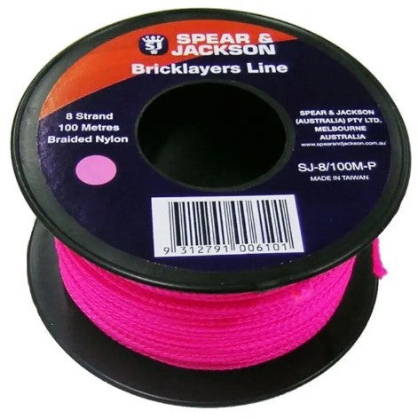 BRICKLAYERS LINE PINK SPEAR & JACKSON