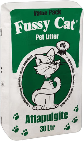 FUSSY CAT PET LITTER 30LTR