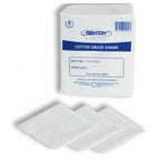 GAUZE SWABS NON STERILE SENTRY 10CM X 10CM 8PLY PACK OF 100