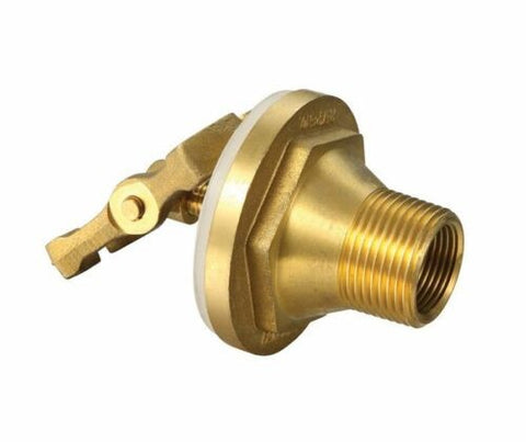 TANK OUTLET BRASS SELF MOUNTING