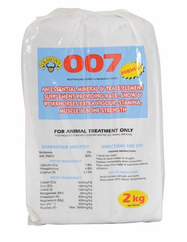MINERAL & TRACE ELEMENT BLOCK 007 OLSSONS 2KG