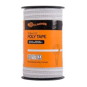 TAPE POLY GALLAGHER 12.5MM X 200M