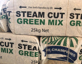 WESTERN HAY CHAFF GREEN MIX PLASTIC WRAP